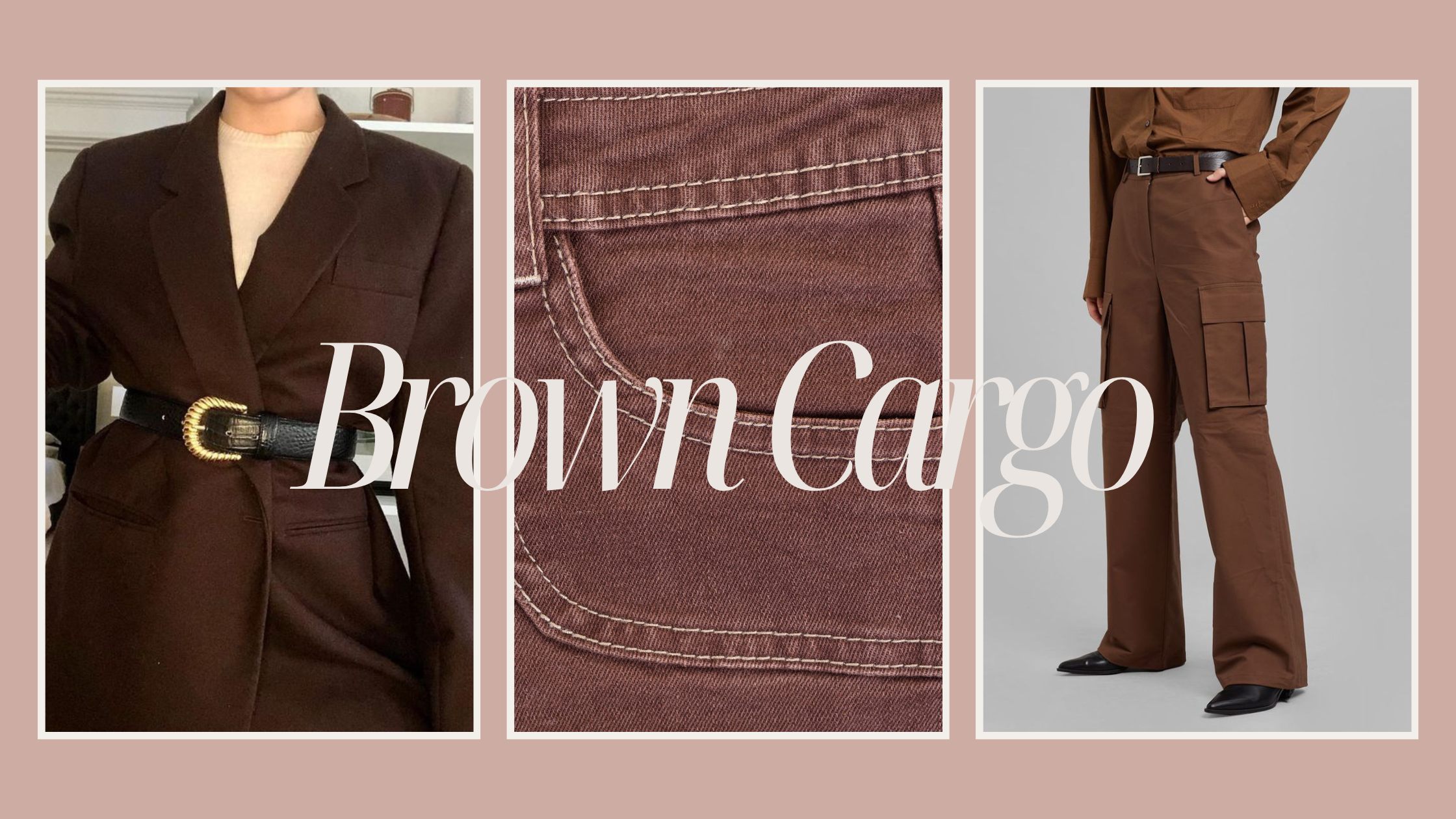 How To Pair A Brown Cargo for the Best Look?